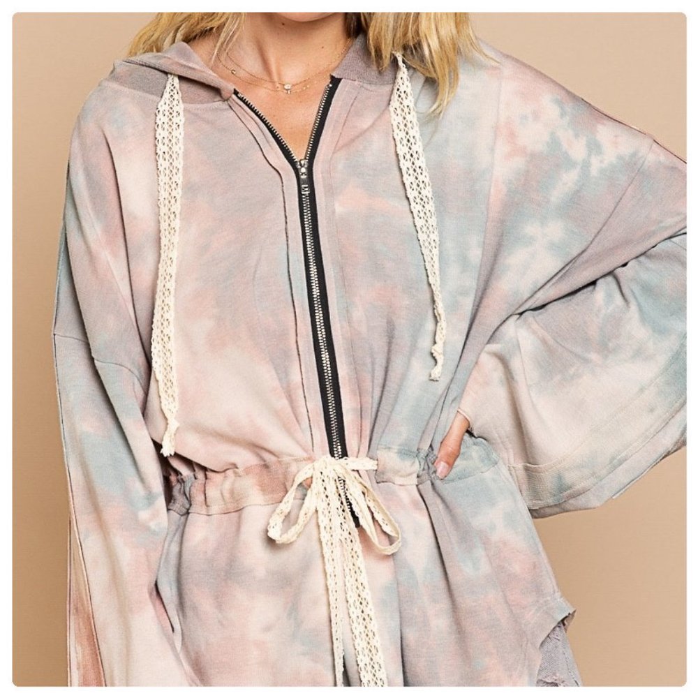 POL Ultimate Unicorn Tie Dye Hoodie - Picture 6 of 9